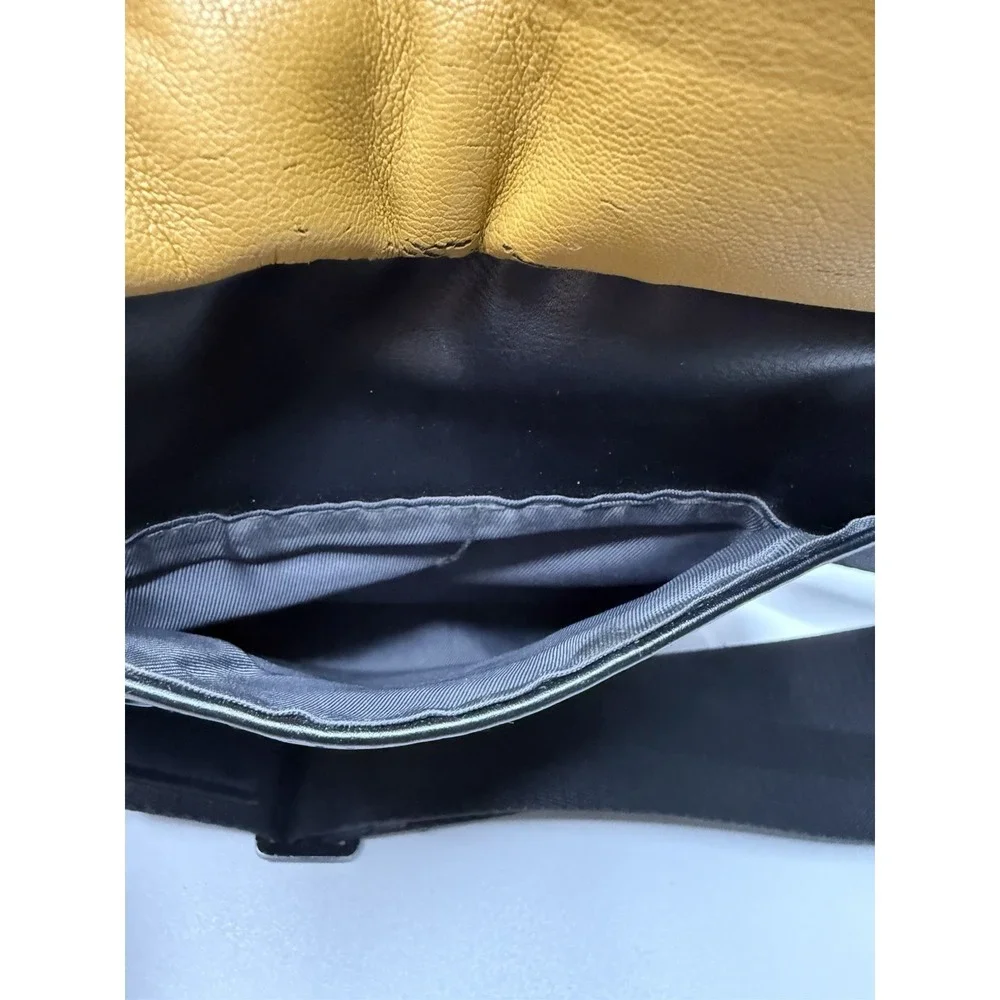 Zara Man Black Crossbody Messenger Bag 7x8